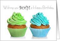 Happy birthday, my fake twin, you make life more interesting. Shared Birthday Cards From Greeting Card Universe