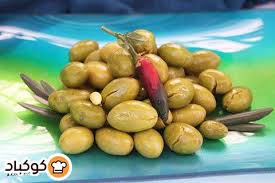 مخلل الزيتون الاخضر بالصور من halima al sheikha recipe food fruit olive
