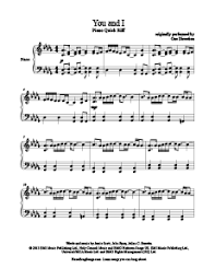 You And I One Direction Free Piano Sheet Music Sheet Music Piano Sheet Music Free Piano Sheet Music