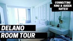 Delano Hotel Room Tour King Queen Connecting Suites Las Vegas 2020 Youtube
