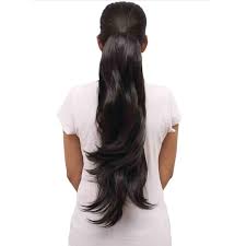 This hairstyle looks exceptionally good if your hair is thick and long. Jaw Clip And Go Long Hair Extension Wig 27inch Out Curl Multi Step Cut Multicolor Hairpiece Juda Choti Stylish Braid Amazon In Beauty
