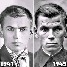 Young Kobytev the day before he joint WW2 in 1941, and