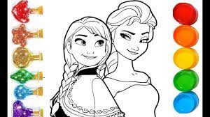 La reine des neiges (frozen). Dessiner Elsa Reine Des Neiges Coloriage Dessin Et Coloriage Taga Tv Youtube