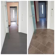 Je nach projektplanung und zweck des kellerraums werden auch die technologien und materialien ausgewählt. Fliesen Einfach Fugenlos In Betonoptik Uberspachteln Bad Neu Gestalten Moderne Bodenbelage Stil Badezimmer