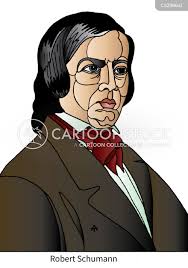 Cartoons und Karikaturen mit Schumann