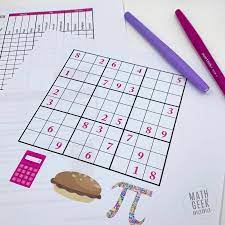 Why not print some of our kids puzzles out and save them for a rainy day, or take them with you to a restaurant or on a journey? Free Pi Day Logic Puzzles Grades 4 Math Geek Mama