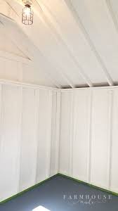 Bright And Light She Shed Makeover Shed Makeover Shed Decor Farmhouse Sheds