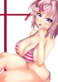 Anime girls & thick thighs, pt. Artstation Thicc Natsuki Anime Attics