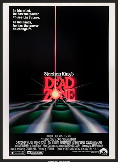 The Dead Zone (1983) Original Thirty by Forty Movie Poster - Original Film  Art - Vintage Movie Posters