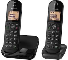 Panasonic ip phones for business let you converse with crisp, clear sound, easy use and simple initial setup. Buy Panasonic Kx Tgc412eb Cordless Phone Twin Handsets Free Delivery Currys