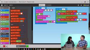 Code connection is a companion app for minecraft: Announcing Microsoft Makecode For Minecraft Windows 10 Seth Juarez Channel 9
