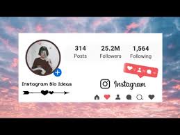 Instagram Bio Ideas Youtube
