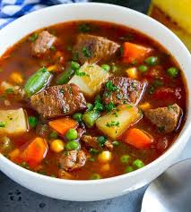 Herzhafte Gemusesuppe Mit Fleisch Rezept Herzhaft Rezepte Suppenfleisch