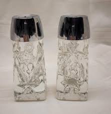 Pair of Star of David Salt & Pepper Shakers 4-1/4" EAPC Prescut
