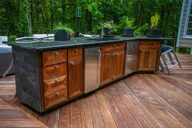 outdoor kitchen contemporary patio