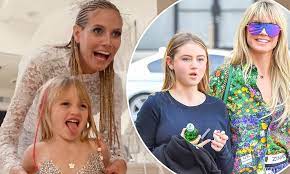 1 background 2 judge personality 3 other appearances 4 trivia 5 external links klum is a major star in the fashion and entertainment world. Heidi Klum Shares A Throwback Photo As She Wishes Her Daughter Leni A Happy 16th Birthday Daily Mail Online