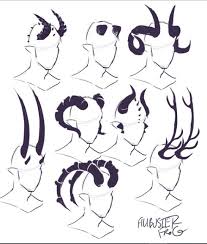 Pin By Camila On Horns Drawings Sketches Art Reference Poses