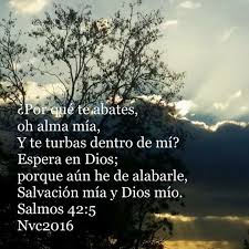Salmos 42 5 Biblia Reina Valera 1960 Rvr1960 Mensaje De Dios Dios Salmos