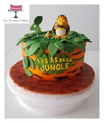 Gateau Les As De La Jungle Les Recettes D Alicia Gateau Jungle Gateau Anniversaire Jungle