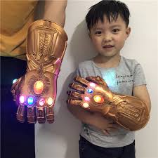 A lab technician from germany has replicated the iron man glove, complete with laser firing capabilities — and he did it all from the comfort of his own home. Avengers Iron Man Infinity Gauntlet Led Light Thanos Cosplay Latex Gloves Flexible Fingers Marvel Superhero Weapon Kids Adult Costume Props Aliexpress