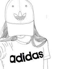 Adidas swagg dessin fille en 2020 coloriage fille filles swag fille noir et blanc. Epingle Par Eiyu Sur Foto Dessin Noir Et Blanc Dessin De Fille Dessin Tumblr