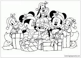 Your little one is now making friends and establishing new relationships, he will be to associate with the idea of friendship. Mickey Mouse And Friends Christmas Coloring Pages Holidays Coloring Pages Coloring Pages For Kids And Adults