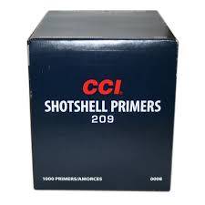 CCI Primers #209 Shotshell (Box of 1000) - Precision Reloading