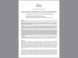Guide pediatricians on how to use antibiotics judiciously outline national antibiotic guidelines 2017: Pdf What Stops Doctors Switching From Intravenous To Oral Antibiotics