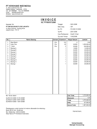 Contoh gambar faktur kosong di 2021 gambar desain cv desain. Contoh Faktur Penjualan
