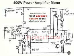 The 400w power amplifier safari circuit diagram the 400w power amplifier designed using two couples of power transistors that are tip31 with tip32 and 2n3055 with mj2955. 400w Power Amplifier Circuit Schematic Diagram Audio Amplifier Power Amplifiers Amplifier