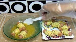 Resep Cara Membuat Sosis Gulung Mie Simpel Praktis Youtube