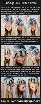 Half Up Side French Braid Tutorial Just Did This With A Side Part And Bottom Only Additions And Joined Both Sides Hair Styles Side French Braids Hair Beauty