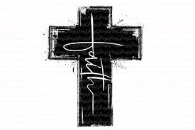 Download Cross Faith Svg Cut File Clipart Custom Designed Illustrations Creative Market