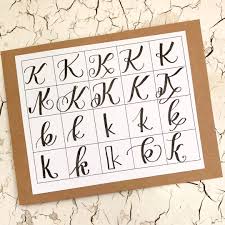 There are many benefits attributed to learning to write in cursive, most of which are related directly to brain development and cognitive how to write a capital in cursive. 20 Ways To Write The Letter K By Letteritwrite See Also The Video Of Her Writing The Letters Doodle Lettering Hand Lettering Alphabet Creative Lettering