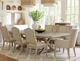 Find a great collection of 9 piece kitchen & dining room furniture at costco. Barclay Butera Malibu 9 Piece Dining Set With Rockpoint Table Aidan Linen Chairs Serra Linen Chairs Jacksonville Furniture Mart Dining 7 Or More Piece Sets