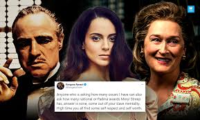 Why was kangana ranaut banned from twitter? After Comparing Herself To Meryl Streep And Gal Gadot Kangana Ranaut Says I M More Like Marlon Brando Entertainment