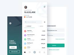 Vraag een toegang online banking aan. Triodos Bank App Concept Banking App Bank App App