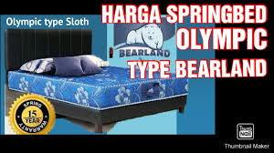 Meja rias olympic manhattan drt 0111192 via hargafurnitureonline.com. Harga Springbed Olympic Type Bearland Youtube