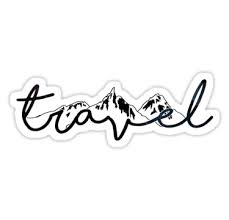 Aesthetic Trendy Black And White Tumblr Stickers Travel Sticker By Lolo Dottie Hydroflask Stickers Tumblr Stickers Travel Stickers