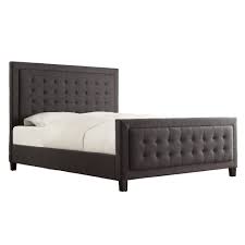 Check spelling or type a new query. Bellevista Square Button Tufted Upholstered Bed With Footboard By Inspire Q Bold On Sale Overstock 9391735
