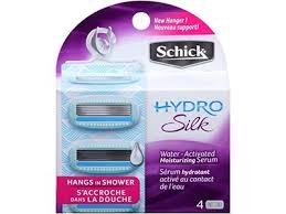 8 blades in a pack. Schick Hydro Silk Shower Ready Moisturizing Razor Blade Refills For Women 4 Count Ingredients And Reviews