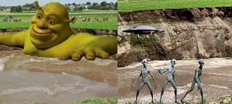 El enorme agujero surgido hace una semana en unas tierras de cultivo del estado mexicano de puebla. Qlbuordiqxy0qm