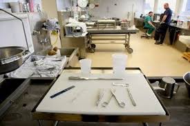 Some Tools In A Coroner S Office Decor Table Settings Home Decor