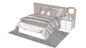 Bed Model 3d Warehouse Bed Top Furniture Stores 3d Warehouse Sketchup