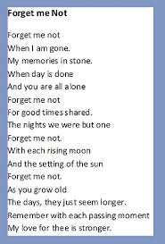 (forget me not quotes) towards my husband, i often fail to show interest in his affairs and amusements, not rousing myself to respond when i'm tired or concerned with other things, forgetting he is very patient. Memorial Tree Quotes Quotesgram