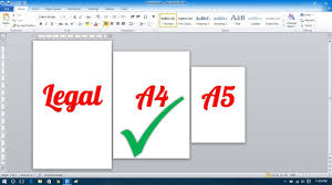 How To Make Different Page Sizes In Microsoft Word