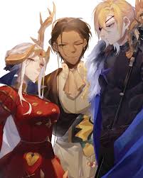 Kana On Instagram These Three Live Rent Free In My Brain Also Dang Why Did I Mess Claude S Face No Zoom In For His Face In 2020 Fire Emblem Screwed