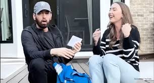 Rapper Eminem announces emotional family news in new music video