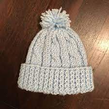 Ravelry Cabled Baby Hat Pattern By Marianna Mel Cable Knit Hat Pattern Baby Hat Patterns Baby Hat Knitting Patterns Free