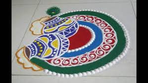 Pongal pot kolam with dots. Pongal Kolam 2020 With Dots Pongal Rangoli Design